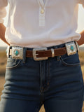 Turquoise Concho Belt