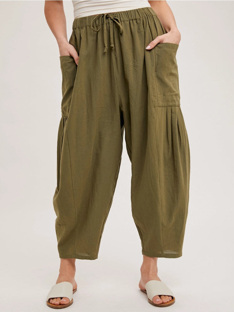 Olive Harem Pant