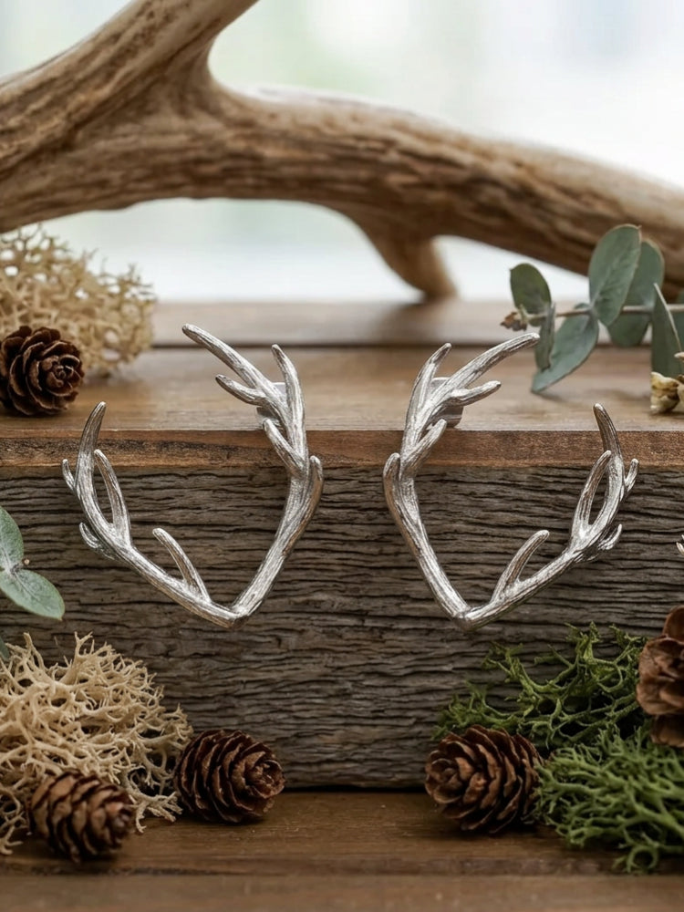 Antler Drop Earring