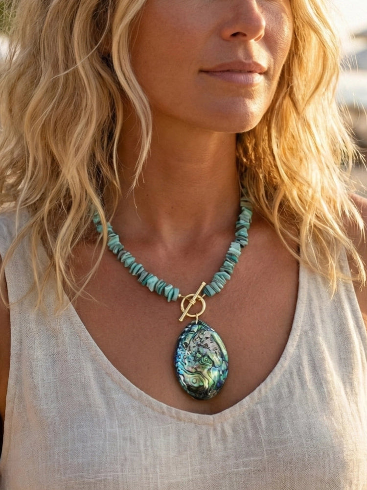Karana Abalone & Shell Necklace