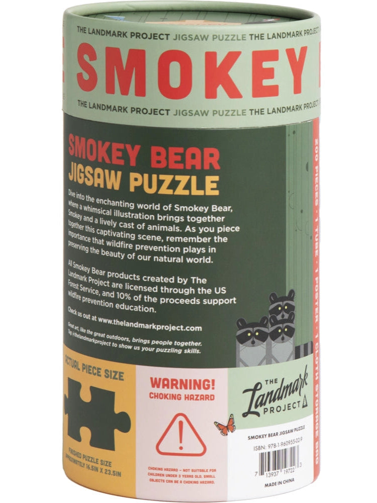 Smokey The Bear Jigsaw Puzzle