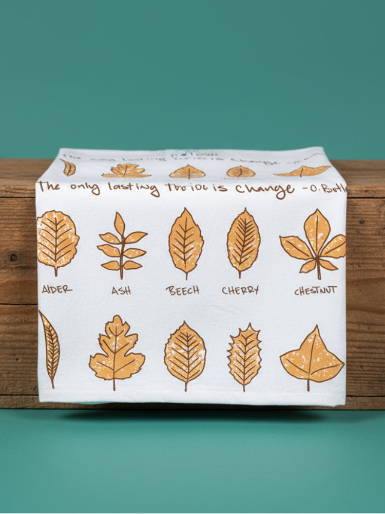 Changing Leaves Tea Towel