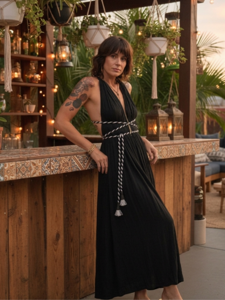 Isolde Noir Maxi