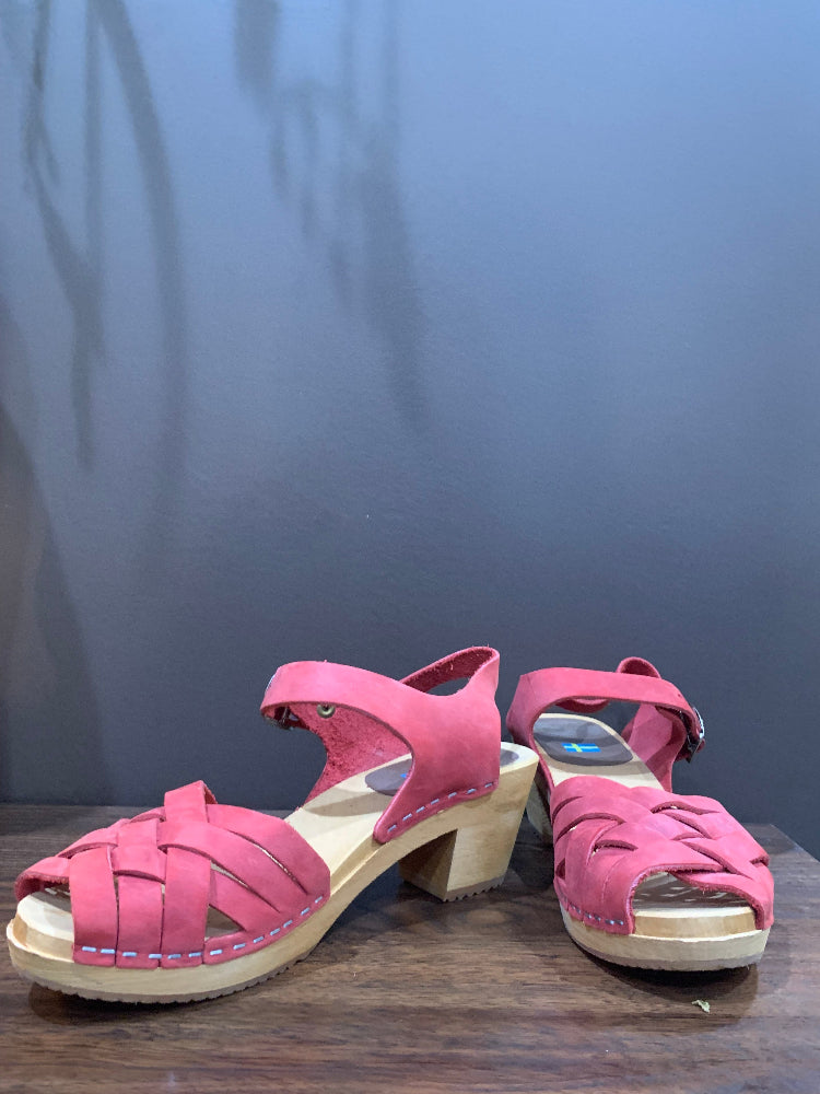 Suede Clog Sandal