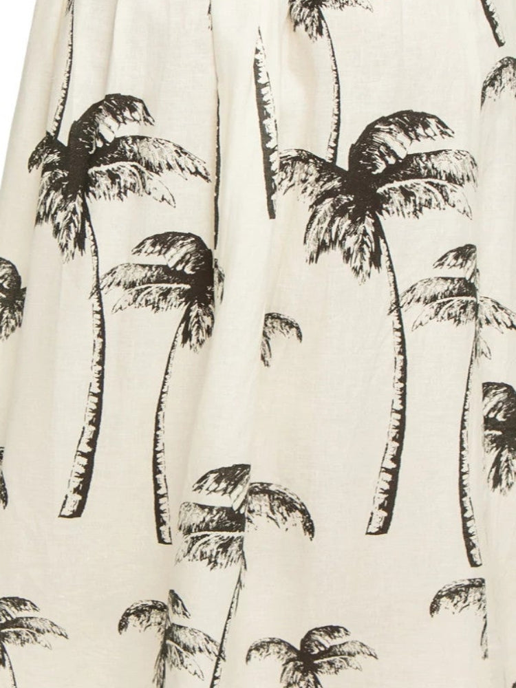 Palm Grove Maxi Skirt