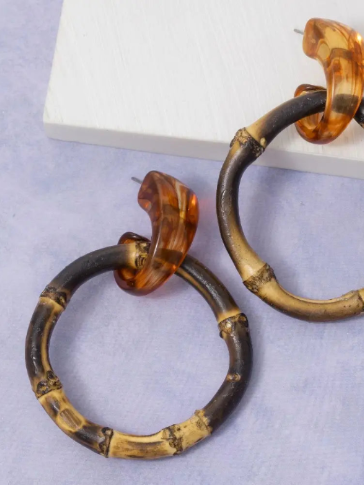 Marbled Bamboo Hoop