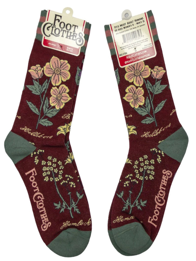 Baneful Botany Sock