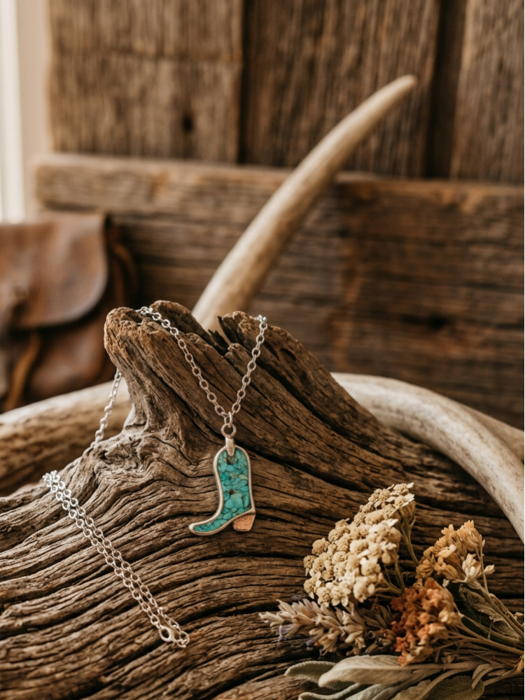 Boot Necklace