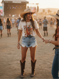 Cosmic Cowgirl Tee
