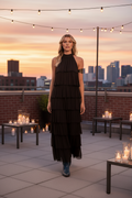 Chocolate Tiered Maxi