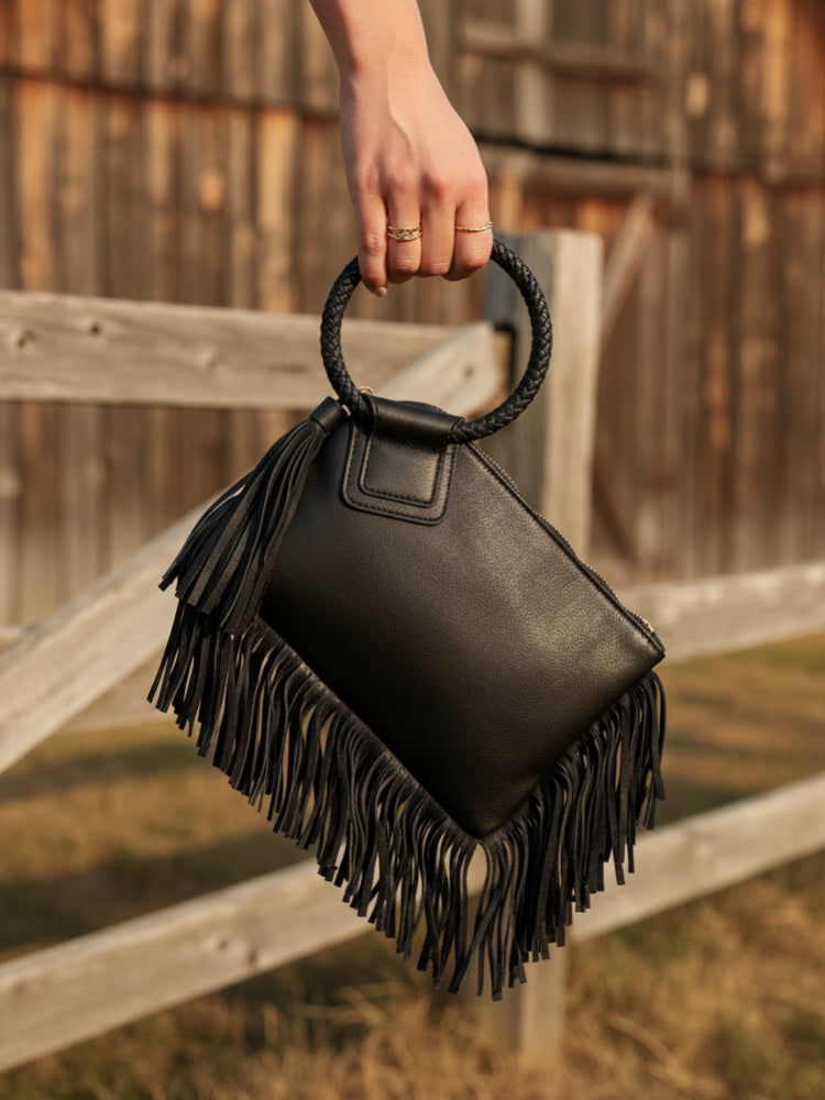 Fringe Wristlet