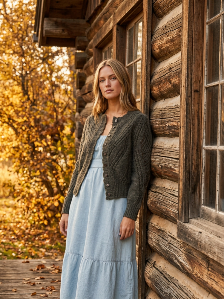 Pointelle Cardigan