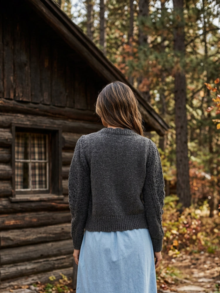 Pointelle Cardigan
