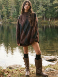 Jacquard Tunic Sweater