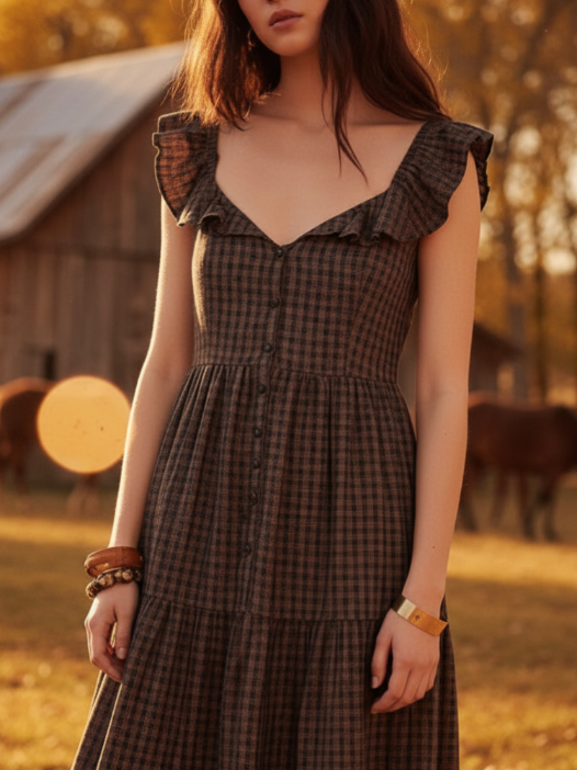 Chocolate Sweetheart Dress