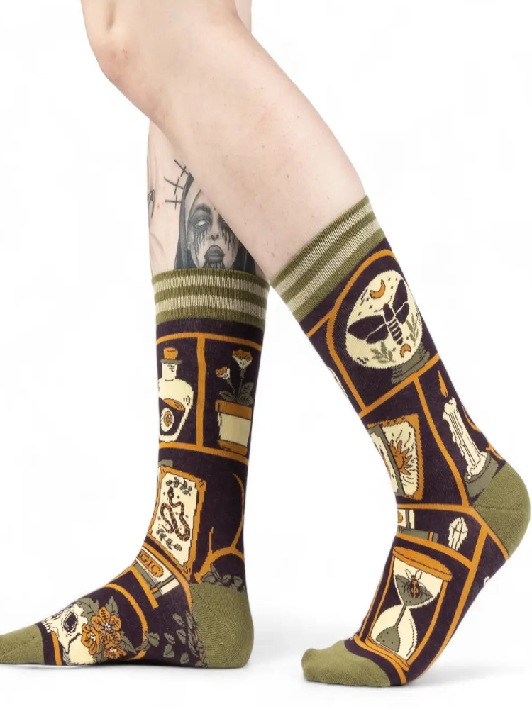 Cabinet of Curiosities Sock