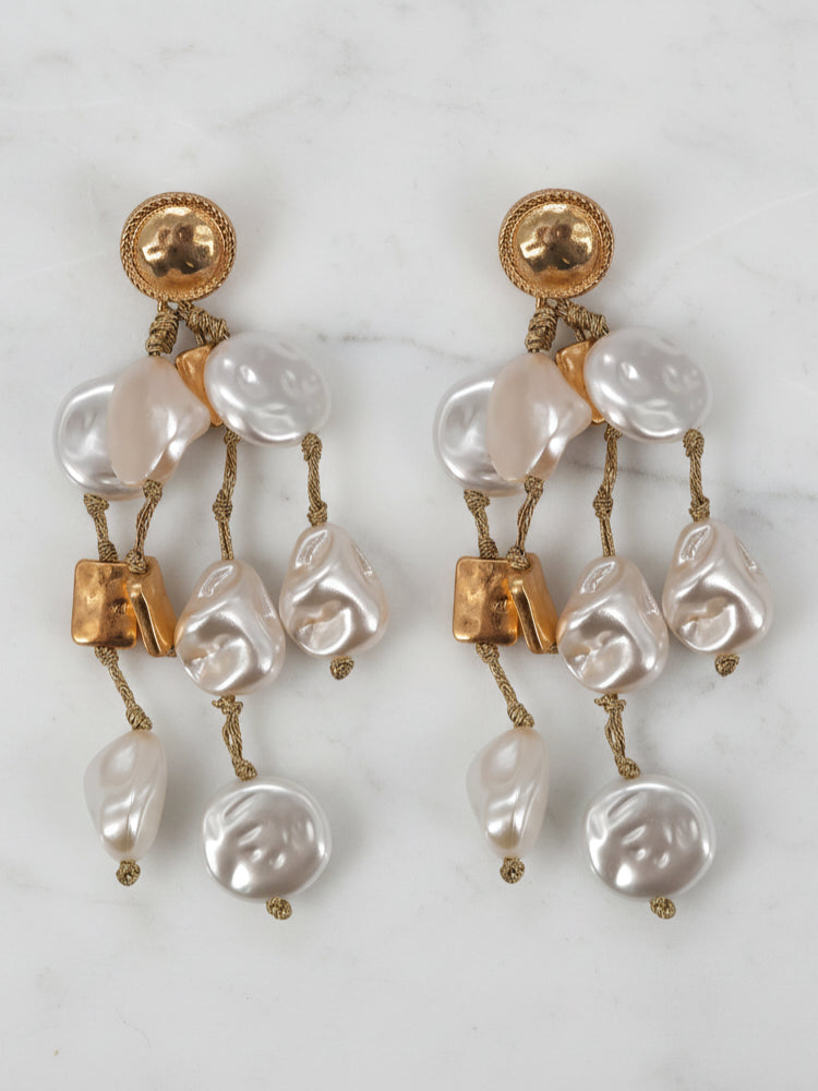 Oriana Coin Earring
