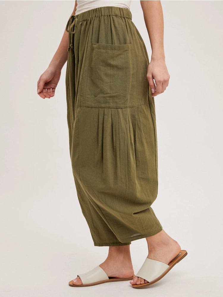 Olive Harem Pant