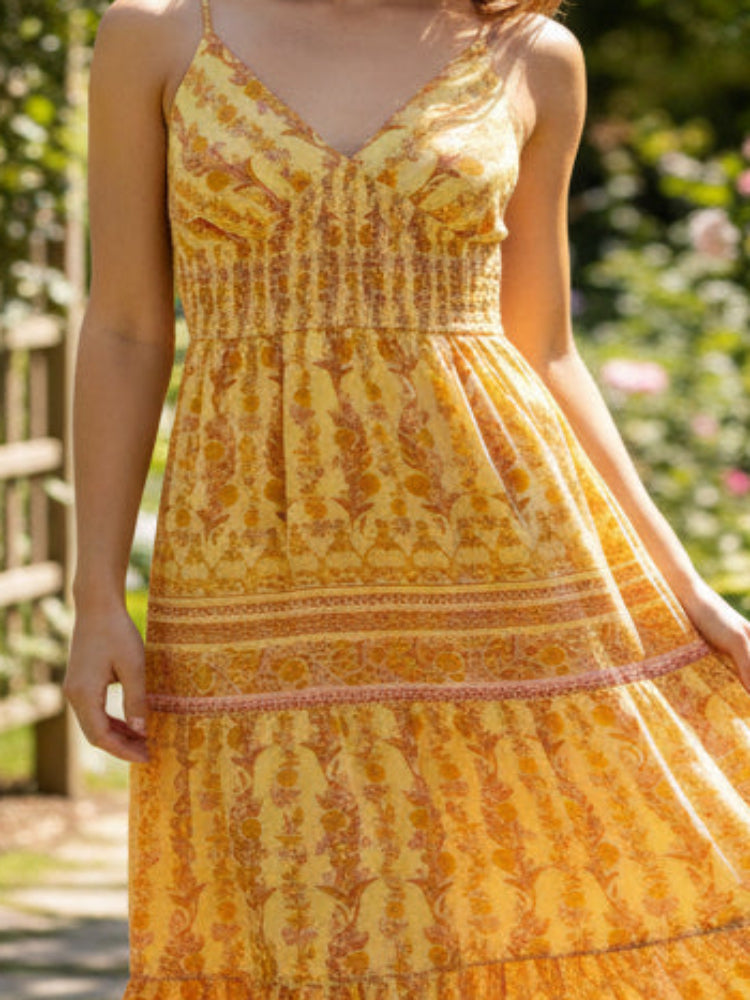 Jordan Golden Apricot Dress